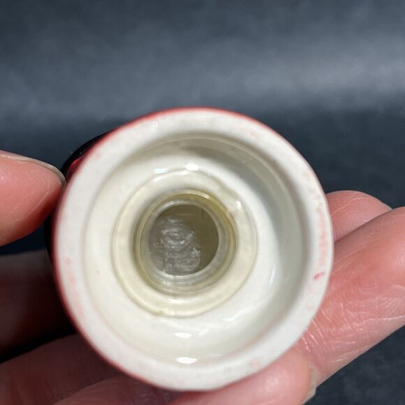 VTG Hand Painted Red Lighthouse 2.5" Tall Ceramic Salt‎ or Pepper Shaker Single - Picture 3 of 4